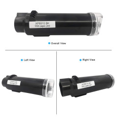 GREENPRINT Cartouches de Toner Compatibles 6510 6515【Extra High Yield】 5500 Pages 2 Noir pour Xerox Phaser 6510n 6510dn 6510dni