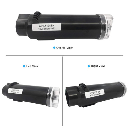 GREENPRINT Cartouches de Toner Compatibles 6510 6515【Extra High Yield】 5500 Pages 2 Noir pour Xerox Phaser 6510n 6510dn 6510dni
