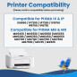 Jhaan PGI-550 CLI-551 Compatible Cartouches d'encre pour Canon 550XL 551XL avec Canon Pixma iP7250 MG5650 MX925 iX6850 MG5550 MG