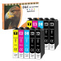 D&C 502XL Cartouches d'encre Compatible pour Epson 502 502 XL pour Epson Workforce WF-2860 WF-2860DWF WF-2865 WF-2865DWF, Expres