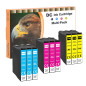 D&C Cartouches d'encre compatibles pour Epson T0712 T0713 T0714 pour Epson Office B40W BX-300F BX-310FN BX-510 W BX-600FW BX-610 D&C Cartouches d'encre compatibles pour Epson T0712 T0713 T0714 pour Epson Office B40W BX-300F BX-310FN BX-510 W BX-600FW BX-610