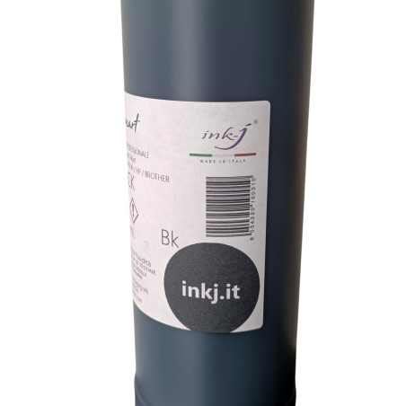 Encre Noire BK 1000 ML pour Canon G-Tank, Epson ECOTANK, HP Smart Tank et Brother Tank. Recharge de Cartouche, Encre Compatible,