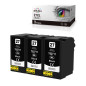 INK4U 27XL Cartouches d'encre Compatibles pour Epson 27 27XL Remplacement pour Epson Workforce WF-7620 WF-3620 WF-7720 WF-7710 W