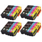 Supply Guy 20 Cartouches d'encre Compatible avec Epson 26XL pour Expression Premium XP510 XP520 XP600 XP605 XP610 XP615 XP620 XP Supply Guy 20 Cartouches d'encre Compatible avec Epson 26XL pour Expression Premium XP510 XP520 XP600 XP605 XP610 XP615 XP620 XP