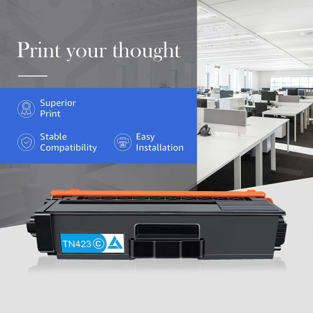 STAROVER TN423 Remplacement Cartouches de Toner Compatibles pour Brother TN423 TN-423 TN421 pour Brother HL-L8260CDW HL-L8360CDW