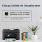 Nextpage Cartouches d'encre de rechange 34XL couleur compatibles avec les imprimantes Epson Workforce Pro WF-3720DWF WF-3725DWF Nextpage Cartouches d'encre de rechange 34XL couleur compatibles avec les imprimantes Epson Workforce Pro WF-3720DWF WF-3725DWF