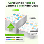Jettruemedia T9451-T9454 Cartouche d'encre T9451 T9452 T9453 T9454 pour Workforce Pro WF-C5210 WF-C5290 WF-C5710 WF-C5790 WF-C52 Jettruemedia T9451-T9454 Cartouche d'encre T9451 T9452 T9453 T9454 pour Workforce Pro WF-C5210 WF-C5290 WF-C5710 WF-C5790 WF-C52