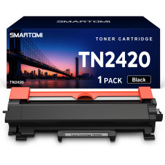 SMARTOMI TN2420 Cartouche de Toner Compatible pour Brother DCP-L2530DW MFC-L2710DW HL-L2350DW DCP-L2510D HL-L2375DW MFC-L2730DW