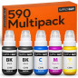 Supply Guy GI-590 GI590 Encre Compatible pour Canon GI-590 pour Canon PIXMA G1500 G1501 G1510 G2500 G2501 G2510 G3500 G3501 G351 Supply Guy GI-590 GI590 Encre Compatible pour Canon GI-590 pour Canon PIXMA G1500 G1501 G1510 G2500 G2501 G2510 G3500 G3501 G351