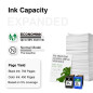 Economink 21XL 22XL Cartouche d'encre Remanufacturées pour 21 22 XL Noir et Couleur pour PSC 1410 DeskJet F4180 F380 F2180 F2280 Economink 21XL 22XL Cartouche d'encre Remanufacturées pour 21 22 XL Noir et Couleur pour PSC 1410 DeskJet F4180 F380 F2180 F2280