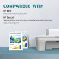 ZIPRINT Remanufacturées 304 XL Cartouches Remplacement pour Cartouches d'encre HP 304 XL pour HP Envy 5010 5020 5030 DeskJet 262 ZIPRINT Remanufacturées 304 XL Cartouches Remplacement pour Cartouches d'encre HP 304 XL pour HP Envy 5010 5020 5030 DeskJet 262