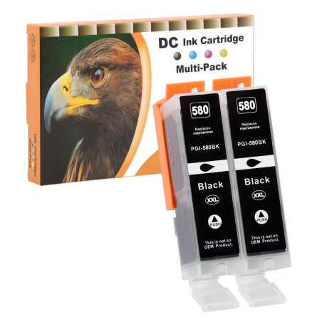 D&C PGI-580 XXL Compatible Cartouches d'encre Remplacement pour Canon PGI-580 CLI-581 pour Pixma TR7550 TR8550 TS6150 TS6151 TS6