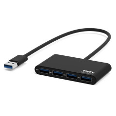 Port Connect hub USB-a 4 Ports 3.0-5 GB/s