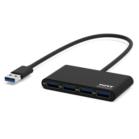 Port Connect hub USB-a 4 Ports 3.0-5 GB/s