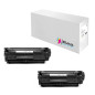 Brama Cartuchos – 2 x Toner Compatible HP Q2612 A (2000 pages) HP LaserJet 1010, 1012, 1015, 1018, 1020, 1022, 1022 N, 3015, 302 Brama Cartuchos – 2 x Toner Compatible HP Q2612 A (2000 pages) HP LaserJet 1010, 1012, 1015, 1018, 1020, 1022, 1022 N, 3015, 302
