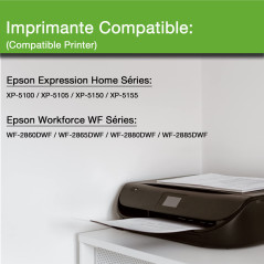 iCartouche Cartouche d'encre Compatible Pour Espon 502XL 502 XL Epson Expression Home XP-5100 XP-5105 XP-5150 XP-5155 Workforce
