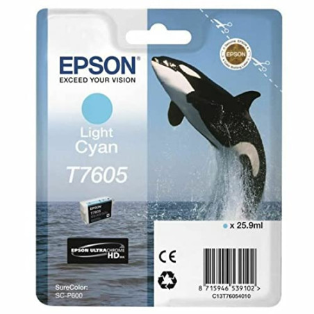 EPSON ENCRE T7605 C CLAIR 25.9ML