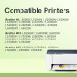 BONINK Toner TN3480 Compatible pour Brother TN-3480 pour Toner Brother HL-L6300DW/ HL L5200DW/ DCP-L5500DN pour Cartouche TN3480