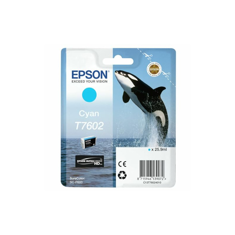 Epson cyan T 7602