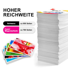 Koala 10-Pack 364XL High Yield Compatible Cartouche d’Encre Replacement pour HP 364 XL 364XL Multipack pour OfficeJet 4622 4620 