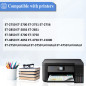 102 Encre ET-2856 ET-4856 ET-2850 ET-15000 ET-2700 Compatible avec Epson 102 Bouteille d'encre Multipack pour ET-2750 ET-2751 ET
