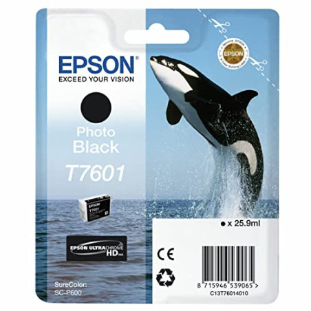 EPSON ENCRE T7601 N PHOTO 25.9ML, Noir, L