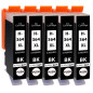 Supply Guy 5 Cartouches d'encre Compatible avec HP 364 XL / CN684EE pour DeskJet 3070a 3520 D5400 D5445 OfficeJet 4610 4620 4622