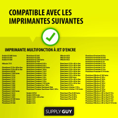 Supply Guy 5 Cartouches d'encre Compatible avec HP 364 XL / CN684EE pour DeskJet 3070a 3520 D5400 D5445 OfficeJet 4610 4620 4622