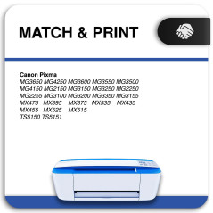 Inkwood PG-540XL Remplacement pour Canon Cartouche 540 XL Noir, PG-540 Compatibles pour Canon PIXMA MX475 MG3650 MG3550 MG4250 T