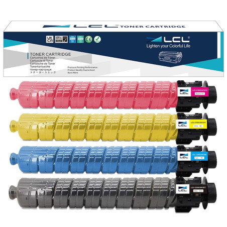 LCL Cartouche de Toner Compatible 841817 841820 841819 841818 84181 Aficio MP C3003 C3003SP MP C3503 C3503SP MP C3004 C3004SP MP