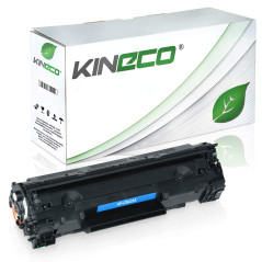 Kineco Toner Compatible avec HP CB435A LaserJet P1005, P1006, P1007, P1008-35A - Noir 1.750 Pages
