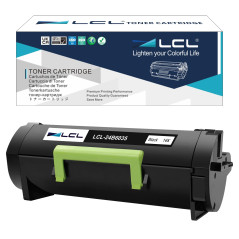 LCL Cartouche de Toner Compatible 24B6035 16000 Pages (1 Noir) Remplacement pour Lexmark M1145 XM1145