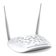 TP-Link Routeur WiFi VDSL/ADSL TD-W9970 (300 Mbit/s (2,4 GHz), Ports USB pour serveurs FTP et multimédia, y Compris répartiteur