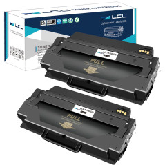 LCL Cartouche de Toner Compatible B1260DN B1260DNF B1265DNF B1265DFW 593-11109 RWXNT DRYXV (2Noir) Remplacement pour Dell B1260/