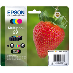 Epson Multipack 29 Fraise, Cartouches d'encre d'origine, 4 couleurs: Noir, Cyan, Magenta, Jaune, XP-235 XP-243 XP-245 XP-247 XP-
