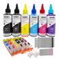 COCADEEX 580XXL Kits de recharge d'encre de rechange pour PGI-580XXL CLI-581XXL, pour imprimante Pixma TS8100 TS8120 TS8200 TS82