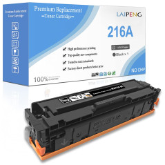 Cartouche de Toner Compatible 216A W2410A Noir Jusqu'à 1050 Pages pour HP MFP M182nw M183fw M182 M183 M155 Imprimantes Laser No