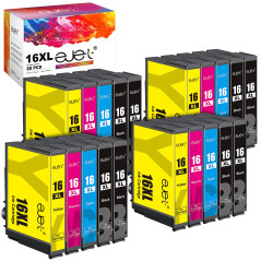 Compatible Cartouches d'encre Remplacement pour Epson 16XL pour Workforce WF-2510 WF-2760 WF-2750 WF-2660 WF-2630 WF-2650 WF-253