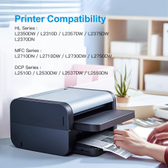 Uniwork Compatible Cartouche de Toner pour TN2420 TN-2420 TN2410 pour HL-L2310D MFC-L2710DW HL-L2350DW DCP-L2530DW HL-L2370DN HL