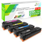 GREENPRINT 【sans Puce, avec Outil】 Cartouches de Toner Compatibles 4 Couleur 216A W2410A W2411A W2412A W2413A 1050 Page pour Noi