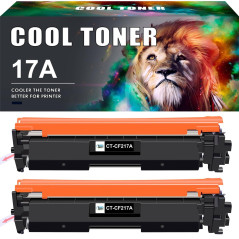 Cool Toner Cartouche de Toner Compatible pour HP 17A CF217A Laserjet Pro MFP M130FW M130FN M130NW M130A Pro M102w M102a M130 M10