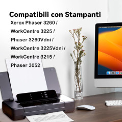 Toner compatible pour Xerox Phaser 3260 106R02777 Phaser 3260 / WorkCentre 3225 / Phaser 3260Vdni / WorkCentre 3225Vdni / WorkCe