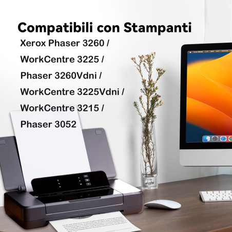 Toner compatible pour Xerox Phaser 3260 106R02777 Phaser 3260 / WorkCentre 3225 / Phaser 3260Vdni / WorkCentre 3225Vdni / WorkCe