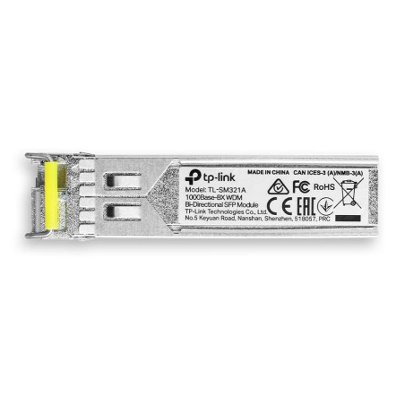 TP-Link 1000Base-BX WDM Bi-Directional SFP Module (TX:1550nm/RX:1310nm) (TL-SM321A)