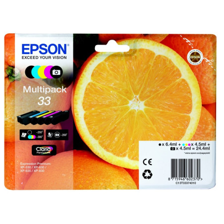 Cartouche d encre Epson PACK ORANGE 5 Couleurs