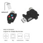 LEIZHAN Clé USB Silicone 32Go,Flash Drive USB 2.0 Dessin Animé Animal Machine de Jeu Pendrive Mignon Idéal Cadeau pour LEIZHAN Clé USB Silicone 32Go,Flash Drive USB 2.0 Dessin Animé Animal Machine de Jeu Pendrive Mignon Idéal Cadeau pour