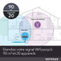 NETGEAR Répéteur WiFi (EX6130), Amplificateur WiFi AC1200, WiFi Booster, jusqu'à 90m² et 20 appareils, repeteur WiFi puissant , NETGEAR Répéteur WiFi (EX6130), Amplificateur WiFi AC1200, WiFi Booster, jusqu'à 90m² et 20 appareils, repeteur WiFi puissant ,
