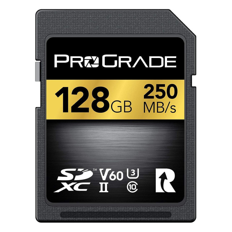 Carte SD UHS-II 128Go V60 - Vitesse d'écriture jusqu'à 130Mo/s et Vitesse de Lecture 250Mo/s | pour Les Professionnels, cinéaste Carte SD UHS-II 128Go V60 - Vitesse d'écriture jusqu'à 130Mo/s et Vitesse de Lecture 250Mo/s | pour Les Professionnels, cinéaste