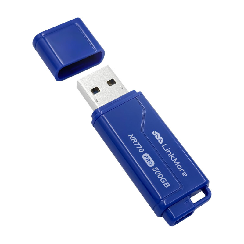 LinkMore NR770 500GB USB Flash Drive, USB 3.2 Gen2 Data Storage Memory Stick, USB 3.2 Flash Drive with Read Speed up to 1000MB/s LinkMore NR770 500GB USB Flash Drive, USB 3.2 Gen2 Data Storage Memory Stick, USB 3.2 Flash Drive with Read Speed up to 1000MB/s
