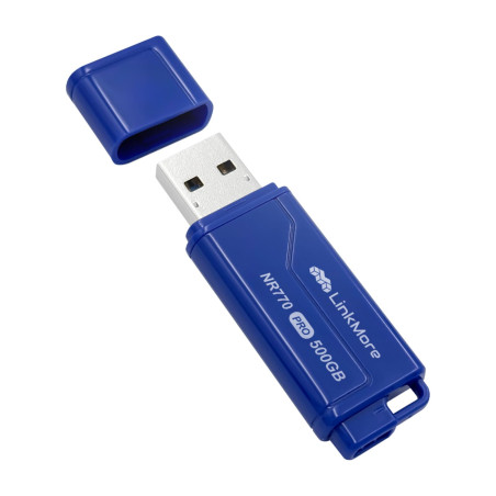 LinkMore NR770 500GB USB Flash Drive, USB 3.2 Gen2 Data Storage Memory Stick, USB 3.2 Flash Drive with Read Speed up to 1000MB/s